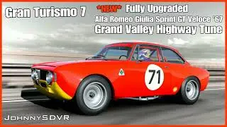 Gran Turismo 7 &mdash; Alfa Romeo Giulia Sprint GT Veloce '67 &mdash; Grand Valley Highway Tune &mdash; полностью обновлено