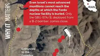 US Bunker Bombs Used To Strike Irans Fordow Nuclear Site Took 15 Years To Develop