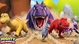 The T-Rex with Horns | New Dinosaur | Meet Carnotaurus | Ep - 28 | Dinosaur for Kids | Kids Cartoon