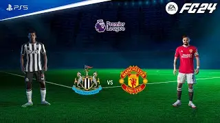 FIFA 24 - Newcastle vs Man United - Premier League 23/24 | PS5&trade; [4K60]