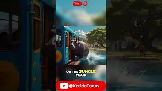 Animal Train Ride Adventure-Fun and Educational Song for Kids #AnimalTrainRide, #WildAnimalAdventure