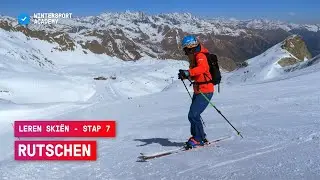 Leren ski&euml;n stap 7: Rutschen met je ski's - Wintersport tips