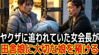 ヤクザに追われていた女会長が田舎娘に大切な娘を預ける...|感動の実話|衝撃の逆転劇|人生ドラマ|