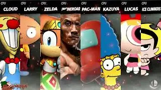 Pizza face vs Stewie vs Tikal vs The Rock vs Crwmate vs marge vs Blossom vs Billy & Mandy
