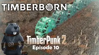Unleash the POWER of TimberPunk 2's Bad Tide! 9000 HP! Timberborn HARD MODE (Experimental 1.0) EP10