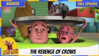 Crows takes revenge on Motu Patlu while going to play car games