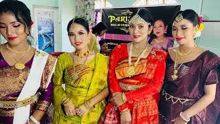 Bodo Wedding Bridal Makeup 🥳/Abo Parijat Ni Subscribers Fwr Fwijwbbai 🤣/Bodo Vlog /@ParijatBoro