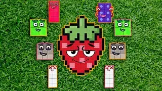 Looking for Numberblocks RAINBOW 600 vs 300! NEW ASMR   Numberblocks Satisfying Video