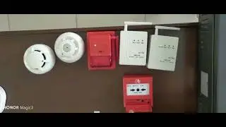 Wireless Addressable Fire Alarm System Working #firealarm #firealarmsystems #firealarminstallation
