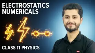 Numericals, Examples & Assignments | Class 11 Physics Electrostatics | Easy Urdu Explanation