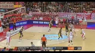 Olympiacos-Fener 95-70 : Vassilis Spanoulis 19 pts