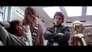 Leia kisses Luke scene