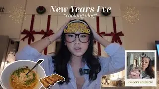 КУЛИНАРНЫЙ ВИДЕОБЛОГ | Проведите Новый год со мной! (Азиатская кухня: яичные рулетики, карри, дес...