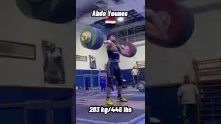 Abdo Younes 🇪🇬 203 kg!!! #weightlifting #olympics #fitness #motivation #olympicweightlifting