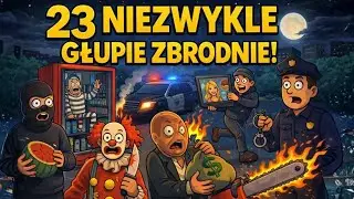 23 Najgłupsze i Najbardziej Absurdalne Zbrodnie w Jednym Wieczorze!