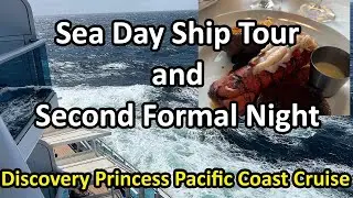 Второй день в море | Экскурсия на корабле | Круиз Discovery Princess по тихоокеанскому побережью