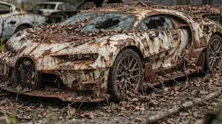ASMR Car Restoration! Full Restoration of a Bugatti Vision Gran Turismo from Total Disrepair to New