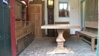 Teak kloostertafel | Teak Klostertisch