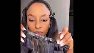 Body Wave Clip In Extensions Tutorial for Effortless Volume ll Lashey Hair