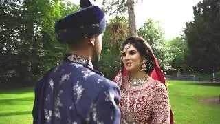 Zaraa & Mohsin barath Cinematography Pakistani wedding Nottingham