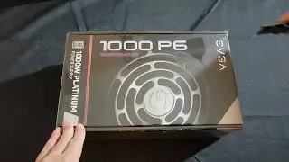 ПК - Распаковка блока питания EVGA SuperNOVA 1000 P6