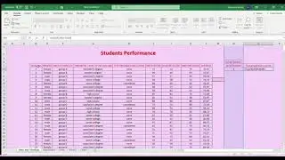student performance in exams from kaggle | project using excel | team 2 | fds