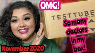 TestTube Beauty |  Unboxing Nov 2020
