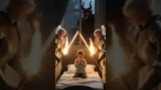 &ldquo;Thousands of Angels Protect a Praying Child From Evil Forces 🕊️&rdquo;