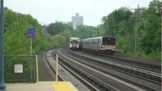 DE30-AC #409 M3 & M7 Exp 3 Way Meet @ Forest Hills Station