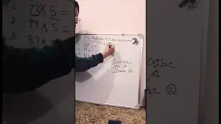 multiplication of 5 with odd number within 1sec✨✨