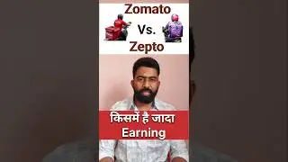 Zomato Vs Zepto Delivery Boy Earning #shorts #youtubeshorts #deliveryboy