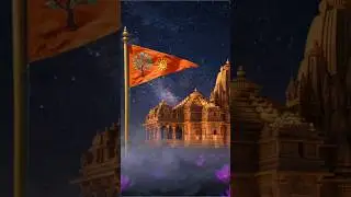 Ram mandir flag designing 🪔 ram mandir ayodhya #ayodhya #flag