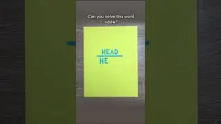 Wordplay riddle #shorts
