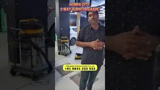 Honda City 3 Way Audio Upgraded | Audison Voce | Car Audio Upgrade | Car Sense Chennai #shorts