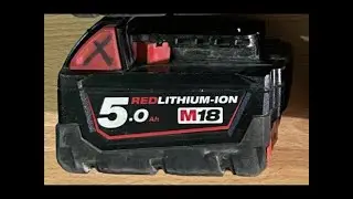 Milwaukee M18 5Ah faulthy BMS reset attempt_2