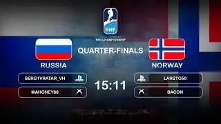 HIGHLIGHTS: Russia vs. Norway | 2020 IIHF Esports Fan Championship