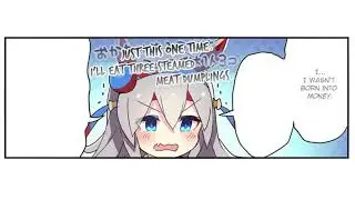 Food is a Competition (Umamusume Comic Dub)