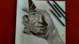 How to make realistic mirror drawing with pencils|