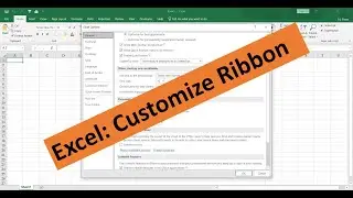 Excel: настройка ленты, надстройки, панель быстрого доступа