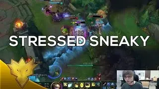 Sneaky - Stressed Sneaky - Korean Solo Queue Funny Moments & Highlights