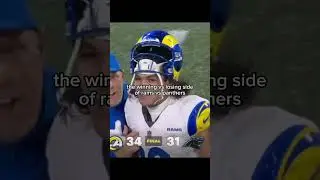 The winning vs losing side of Rams vs Panthers #shorts #nfl
