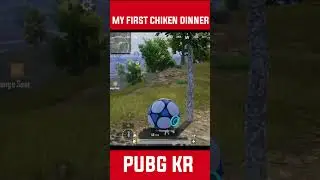 My first Chicken dinner in PUBG kr version #pubg#pubgkr#shorts#scout#viralshorts #risingrage