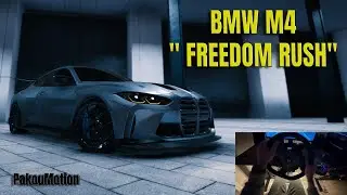 BMW M4 &ldquo;Freedom Rush&rdquo;  [NO HUD gameplay] 🌃 | Test Drive Unlimited Solar Crown | Logitech PRO