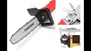 Drillpro Upgrade 11 5 Inch Chainsaw Bracket Changed 100 125 150 Angle Grinder Into Chain Saw
