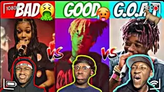 BAD VS GOOD VS GOAT XXL Freshman Cyphers! REACTION!!