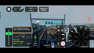 SCR: AirLink (Class 360/2): R054 (Airport Central - Stepford Central (S))