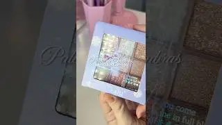 Review dessa paleta de sombras de glitter da Dikalu!💙 #sombra #maquiagem #glitter #aesthetic