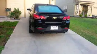 2014 Chevy SS straight pipe exhaust
