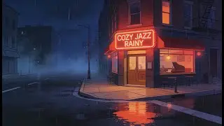 Уютный джаз, дождливое настроение 🌧️ Гладкий инструментальный фон