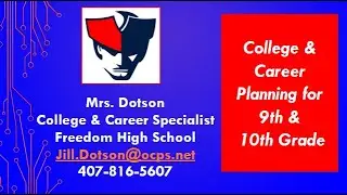 9th & 10th Grade College & Career Planning - January 2025